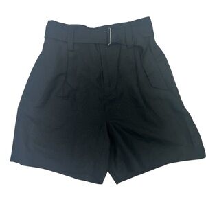 NWT Women's Calvin Klein Minimalist Dress Shorts Black Size 2